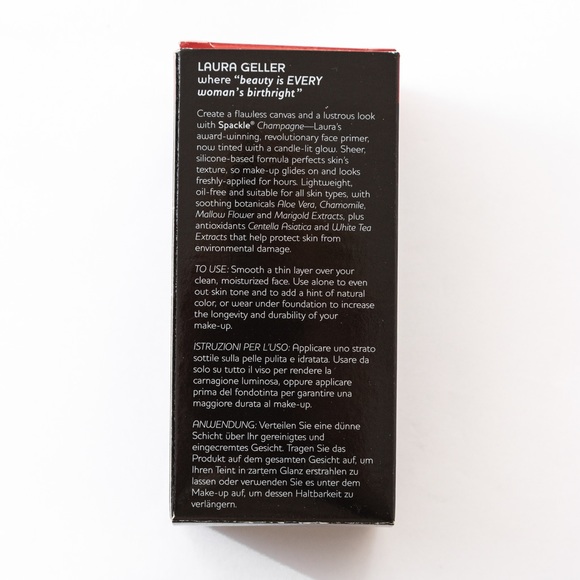 Laura Geller spackle tinted under makeup primer champagne shade for smooth skin - Picture 12 of 14